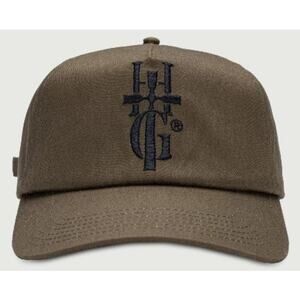 Honor The Gift Men's HTG Prep Embroidered Strapback Hat Cap in Olive